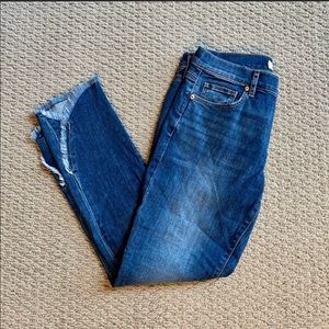 NWT LOFT Modern Skinny Tulip Ankle Jeans SZ 4